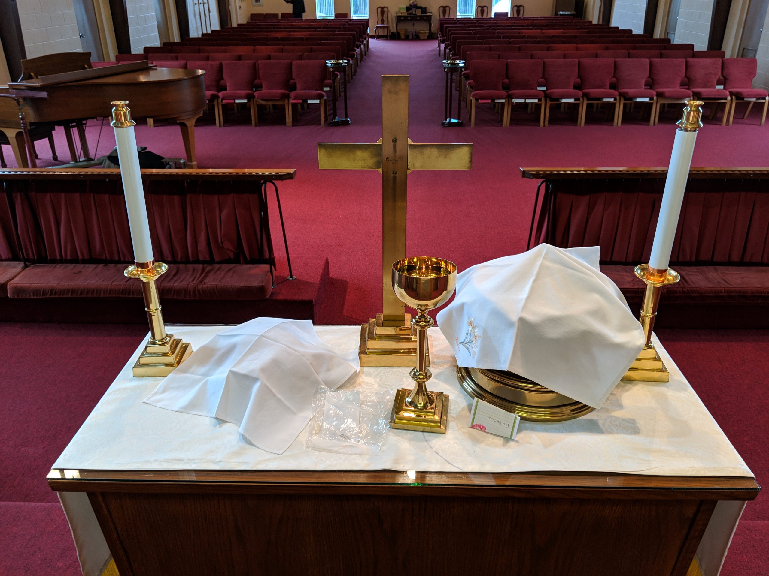 A view from the altar. Photo by Carolyn Woodard